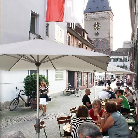 Weinstube Schwarzamsel Apartment Speyer Exterior photo